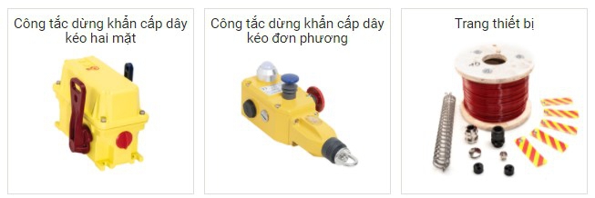 Công tắc giật dây dừng băng tải khẩn cấp Sitec